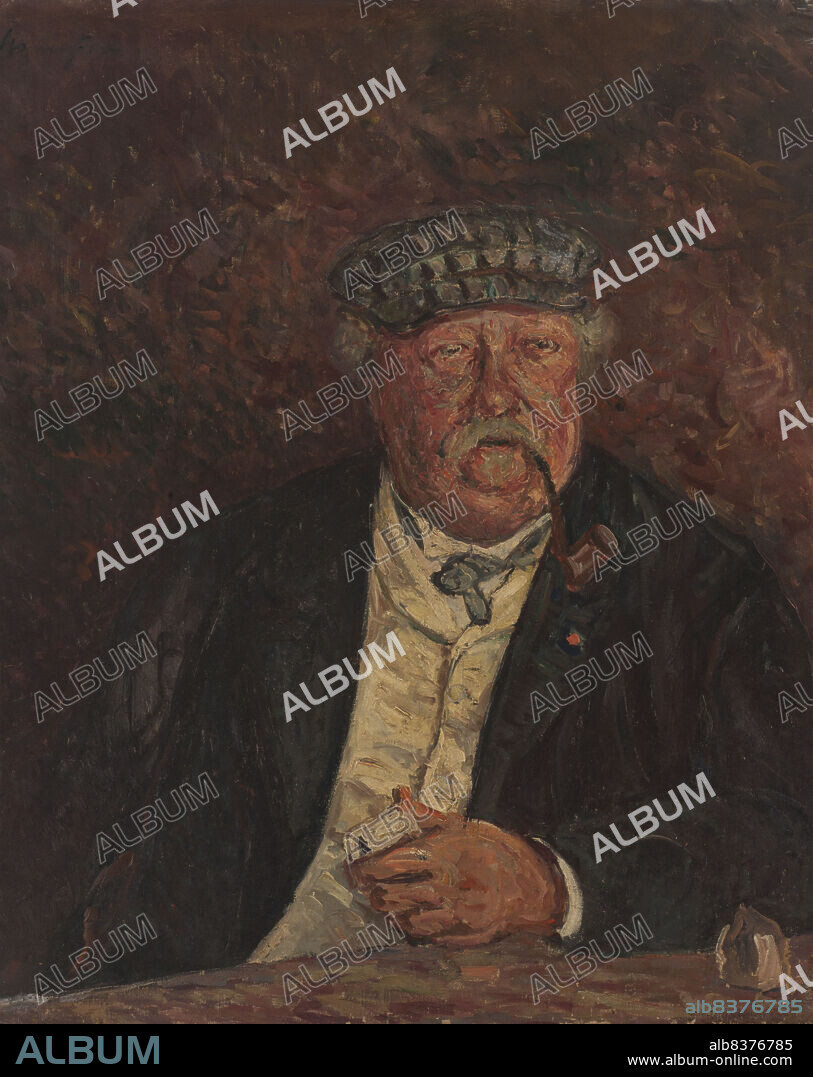 MAXIME EMILE LOUIS MAUFRA. Portrait of Colonel La Villette, 1911.
