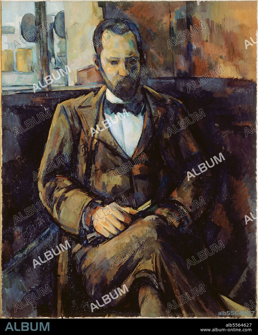 PAUL CÉZANNE. Paul Cézanne / Portrait of Ambroise Vollard. Oil on canvas, 1899.120,5 x 101,5 cm.