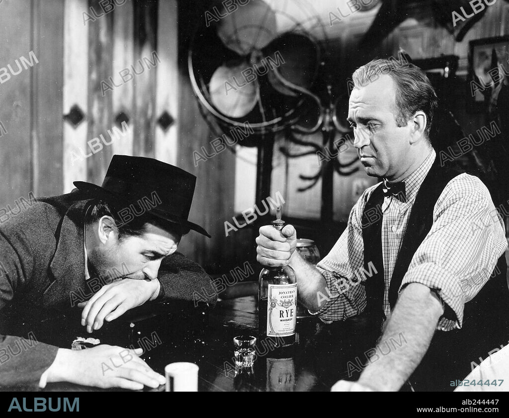 HOWARD DA SILVA y RAY MILLAND en DÍAS SIN HUELLA, 1945 (THE LOST WEEKEND), dirigida por BILLY WILDER. Copyright PARAMOUNT PICTURES.