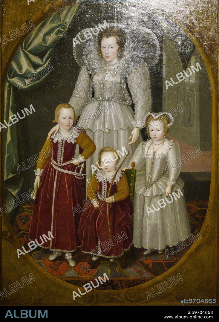 Portrait of Anne, lady Wentworth, Nins, portraits of children s. XVI-XIX, Sa Bassa Blanca Museum (msbb). Yannick Vu and Ben Jakober , Alcudia, Majorca, Spain.