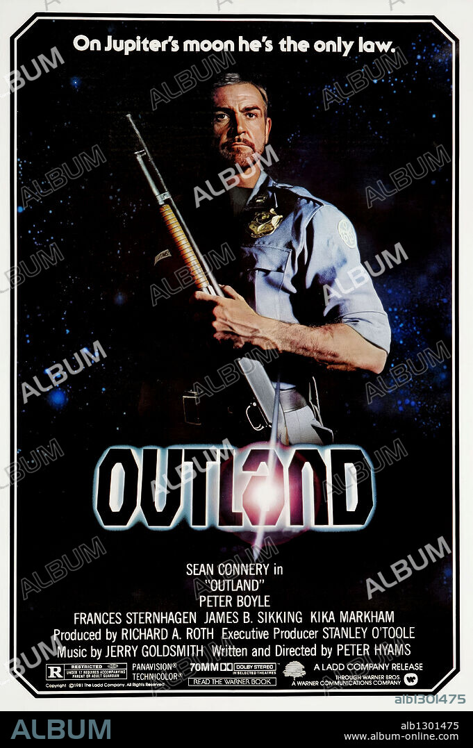 SEAN CONNERY dans OUTLAND ...LOIN DE LA TERRE, 1981 (OUTLAND), réalisé par PETER HYAMS. Copyright LADD COMPANY/WARNER BROS.