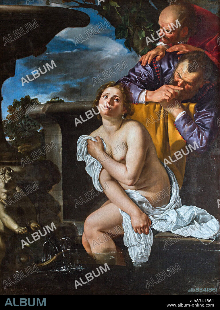 ARTEMISIA GENTILESCHI. Susanna and the Elders.
