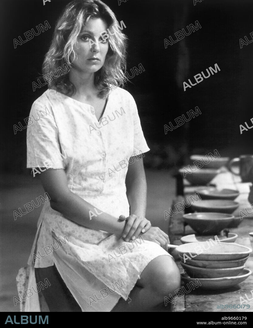 Tisha Sterling, on-set of the Film, "The Wild Pack", aka "The Sandpit Generals", American International Pictures, 1971.