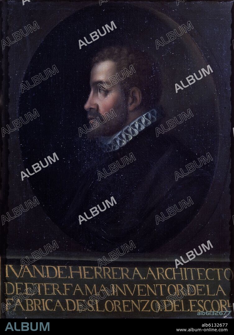 JUAN DE HERRERA-"ARQUITECTO DE FAMA-INVENTOR DE LA FABRICA DE S.LORENZO DEL ESCORIAL".