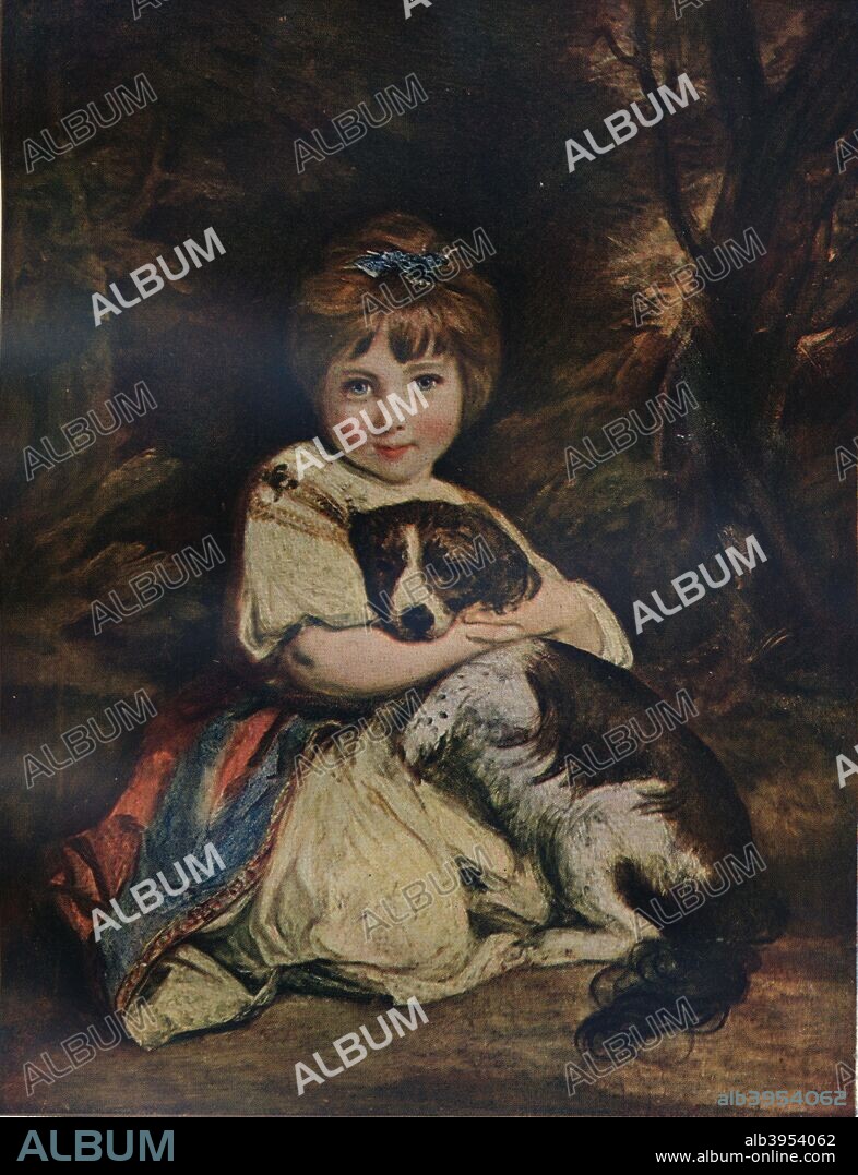 'Miss Jane Bowles', c1775. Painting held in The Wallace Collection, london. From The British Genius, by Haldane MacFall. [T. C. and E. C. Jack, London & Edinburgh, 1911].