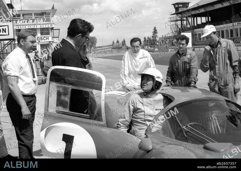 Ferrari 330 P3 at Nurburgring, 1966.