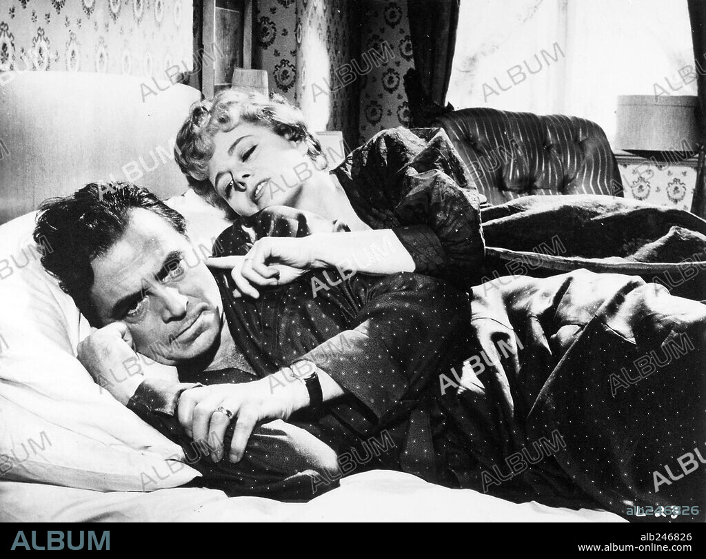 JAMES MASON and SHELLEY WINTERS in LOLITA, 1962, directed by STANLEY KUBRICK. Copyright M.G.M.