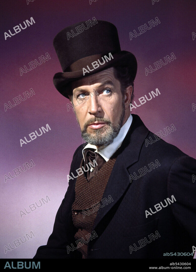 VINCENT PRICE en EL PALACIO DE LOS ESPÍRITUS, 1963 (THE HAUNTED PALACE), dirigida por ROGER CORMAN. Copyright A.I.P.