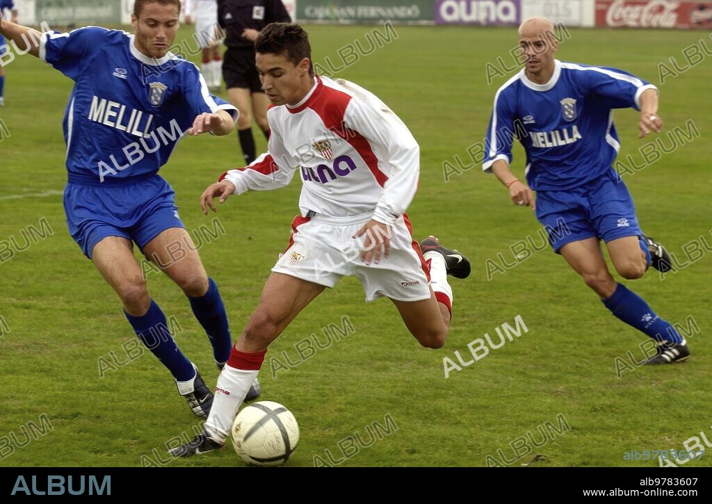 Sevilla, 28/11/2004. Segunda división B. Partido entre el Sevilla B y el Melilla.