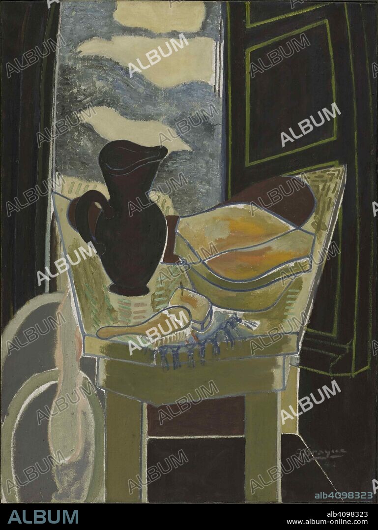 GEORGES BRAQUE. La Toilette devant la fenêtre.