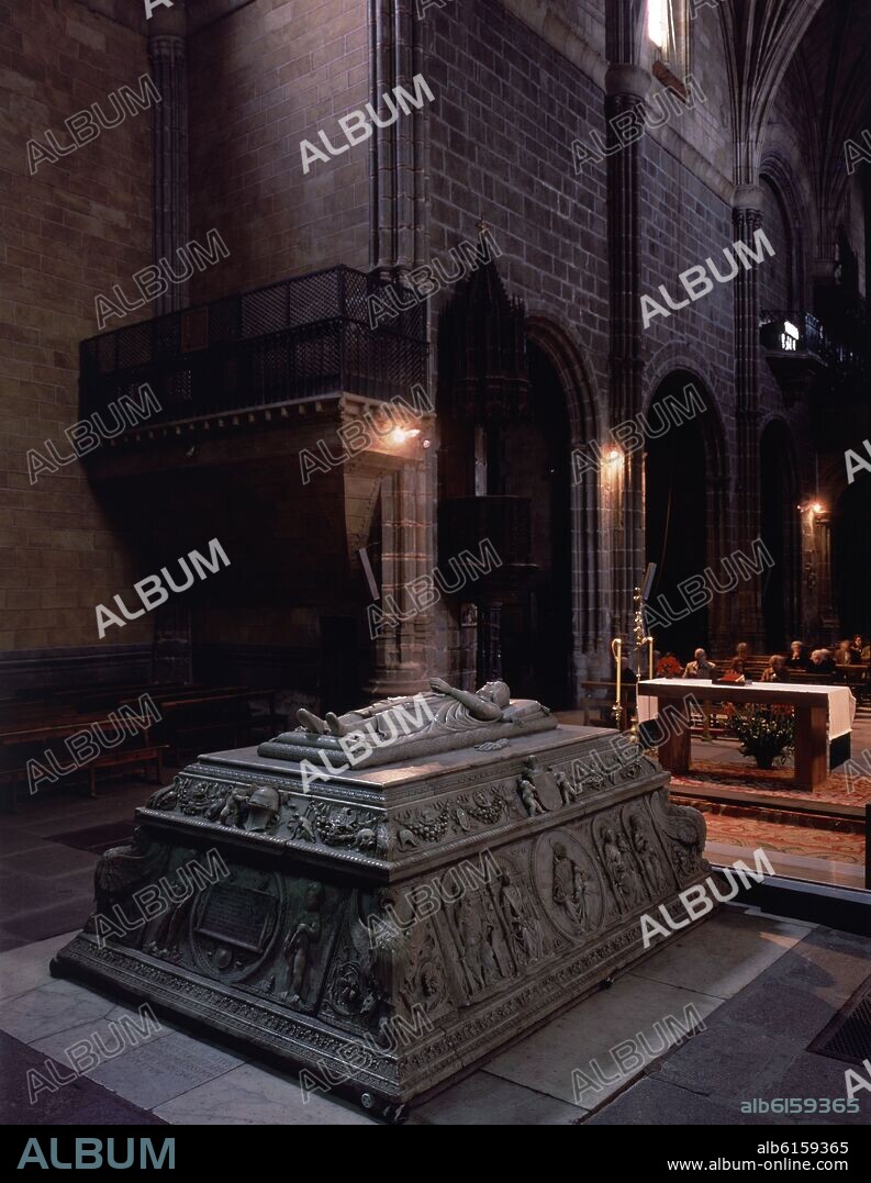 DOMENICO FANCELLI. SEPULCRO DEL PRINCIPE JUAN HIJO DE RRCC-1513- ESCULTURA RENACENTISTA.