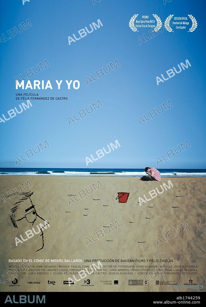 Poster de MARIA Y YO, 2010, dirigida por FELIX FERNANDEZ DE CASTRO. Copyright BAUSAN FILMS S.L.