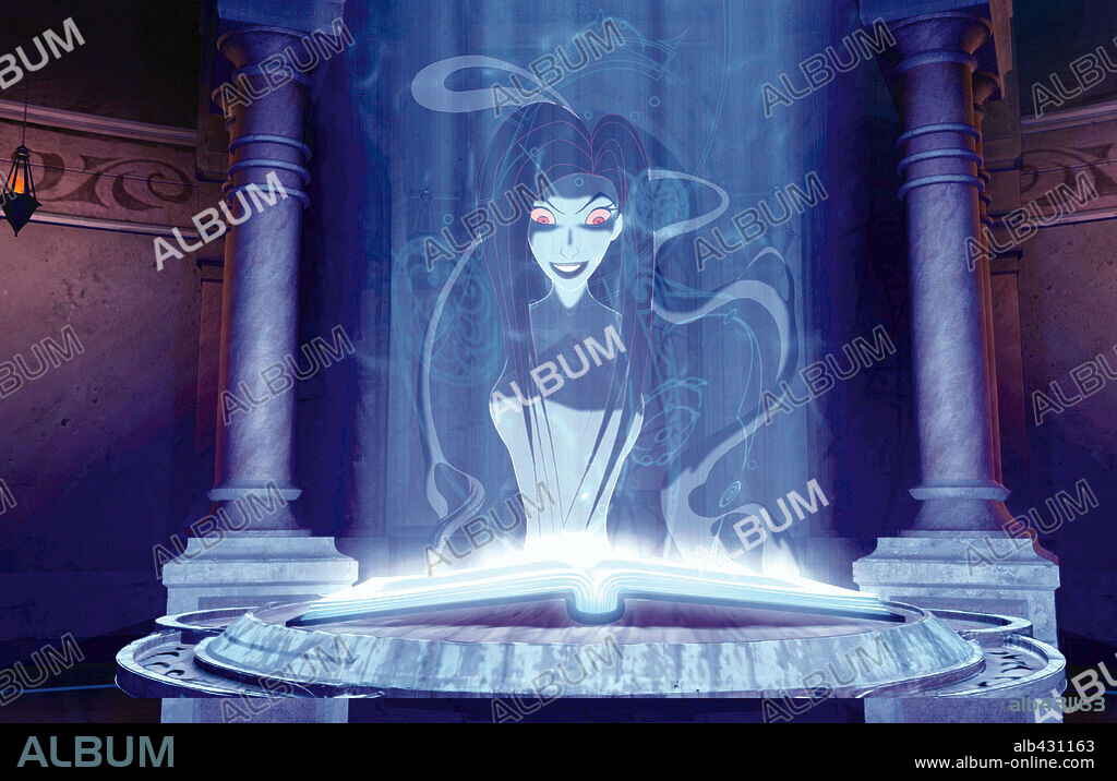 SIMBAD, LA LEYENDA DE LOS SIETE MARES, 2003 (SINBAD: LEGEND OF THE SEVEN SEAS), dirigida por PATRICK GILMORE y TIM JOHNSON. Copyright DREAMWORKS SKG.