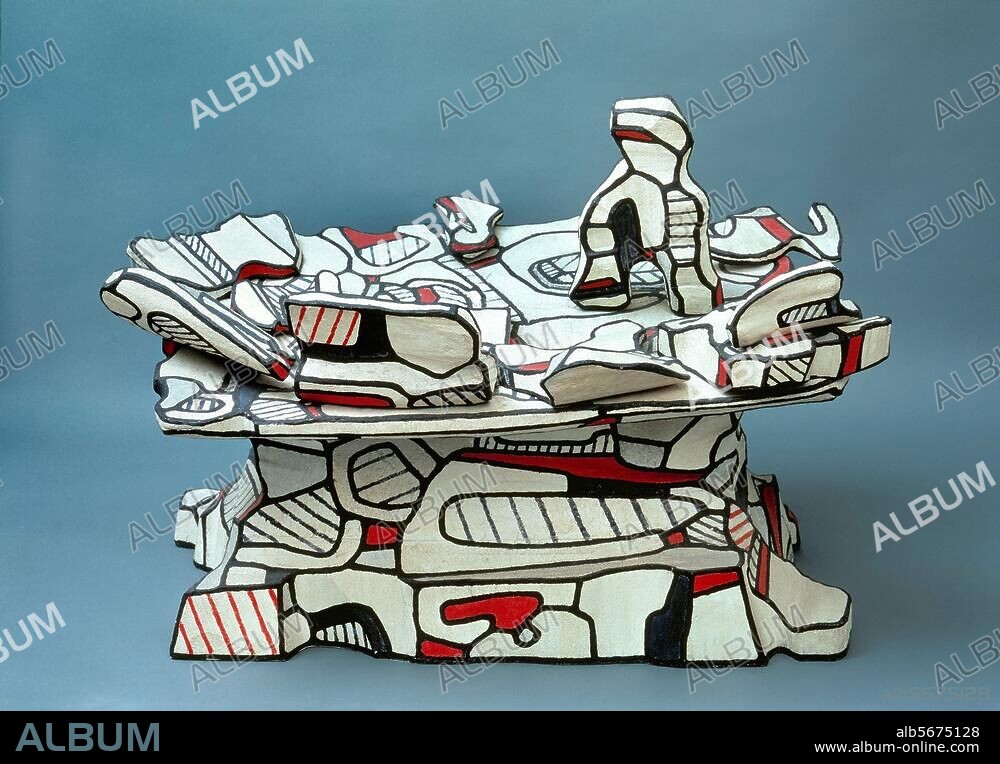 JEAN DUBUFFET. Dubuffet, Jean. 1901-1985. "Portable landscape", 1968. Sculpture, 100 × 140 × 100cm. Cologne, Museum Ludwig.