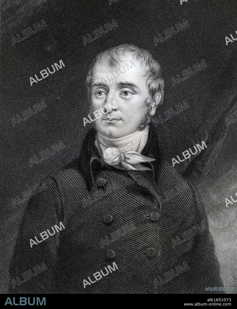 Marie Francois Xavier Bichat 1771 to 1802 French anatomist and physiologist Engraved by H Cook after Vigneron From the book The National Portrait Gallery Volume III published c1820.