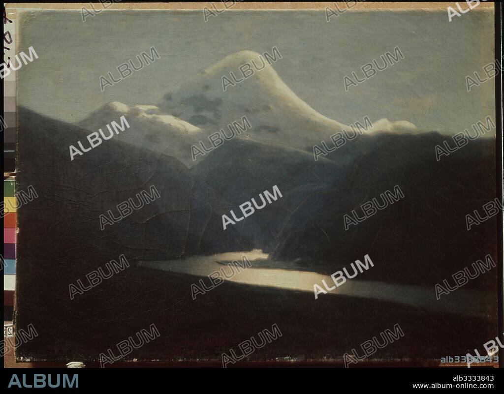 ARKHIP IVANOVICH KUINDZHI. At the Mount Elbrus.