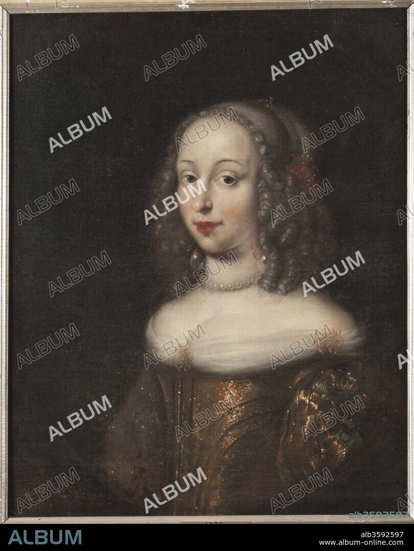 JüRGEN OVENS. Maria Elisabeth of Schleswig-Holstein-Gottorp (1634-1665), Landgravine of Hesse-Darmstadt.