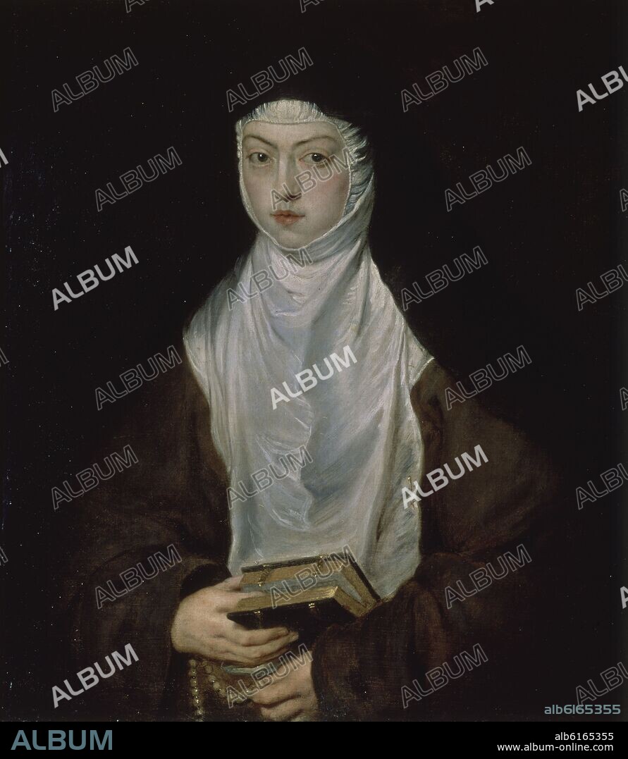 PETER PAUL RUBENS. ANA DOROTEA - MONJA DE LAS DESCALZAS REALES - 1628.