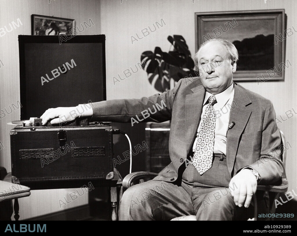German TV pioneer and developer of the PAL system, Walter Bruch, Germany around 1963.