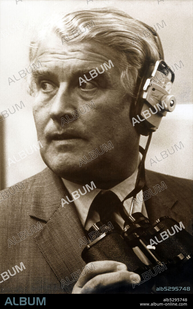 Wernher von Braun (1912-1977), ingeniero y mecánico aeroespacial estadounidense de origen alemán.