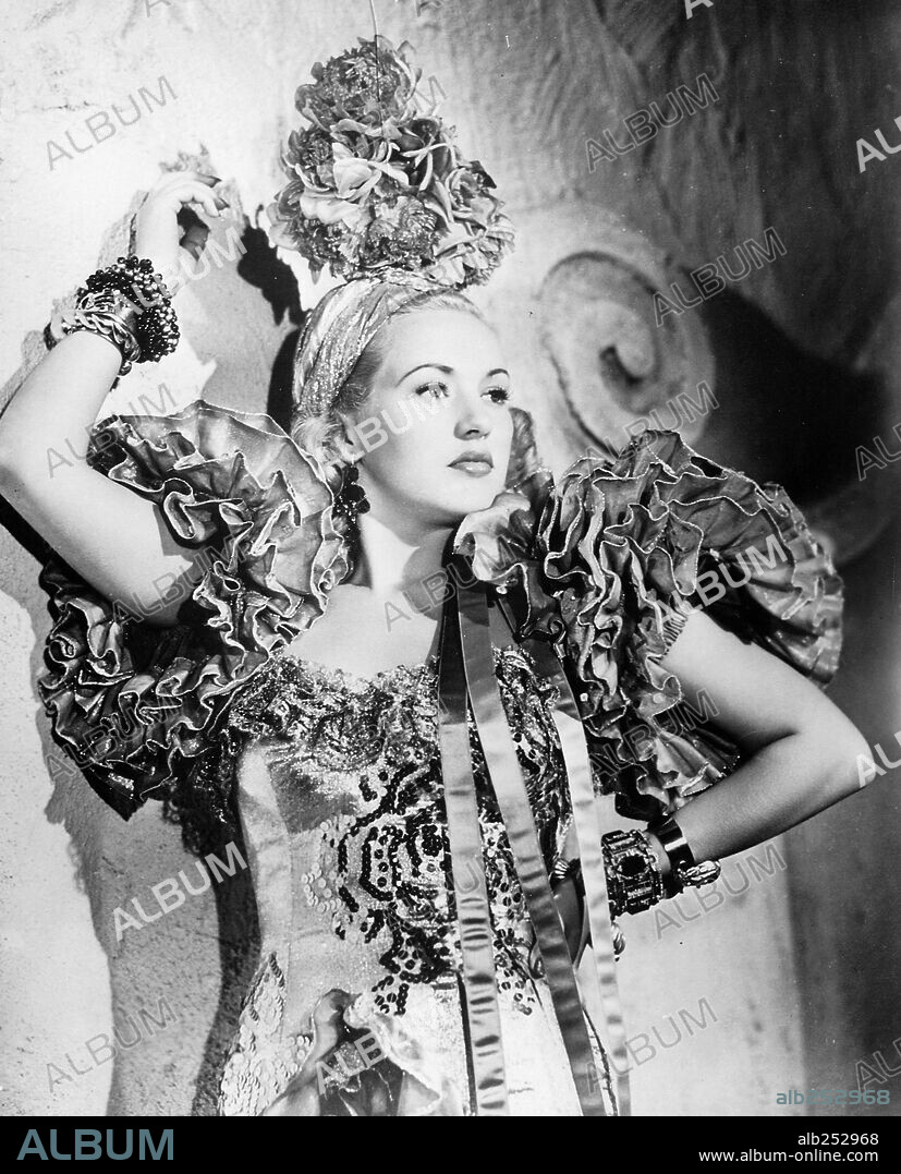 BETTY GRABLE en SERENATA ARGENTINA, 1940 (DOWN ARGENTINE WAY), dirigida por IRVING CUMMINGS. Copyright 20TH CENTURY FOX.