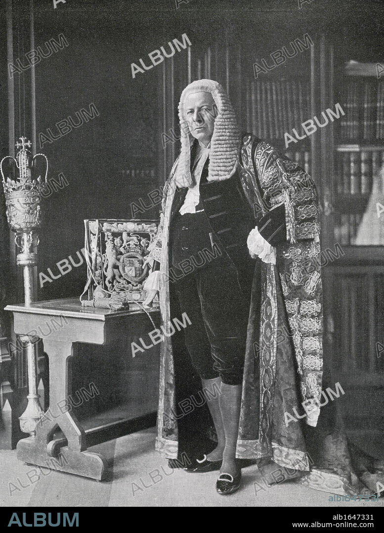 Lord Richard Burdon Sanderson Haldane 1st viscount Haldane 1856 to 1928 British liberal and labour politician lawyer and philosopher From the book The Year 1912 illustrated published London 1913.