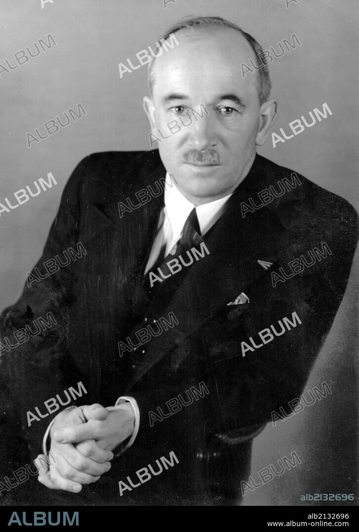 Czechoslovak President Edvard Benes (1884-1948). May 28Th 2004 Marked Benes'S 120Th Birth Anniversary. Benes In The 1930S.  (Photo by: Sovfoto/UIG via Getty Images).