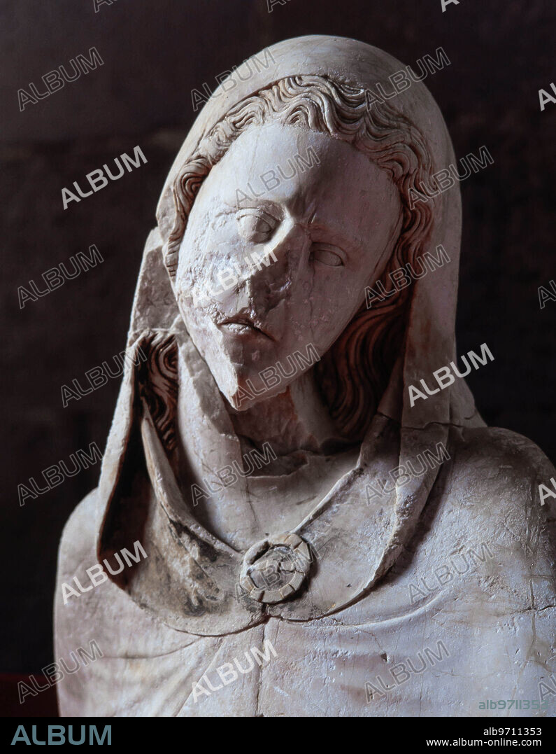 Aloi de Montbrai / Madre de Dios, para la iglesia de Sant Feliu de Girona, 1350.