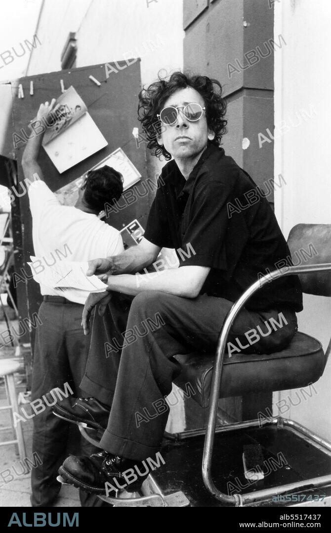 TIM BURTON en ED WOOD, 1994, dirigida por TIM BURTON. Copyright TOUCHSTONE PICTURES.
