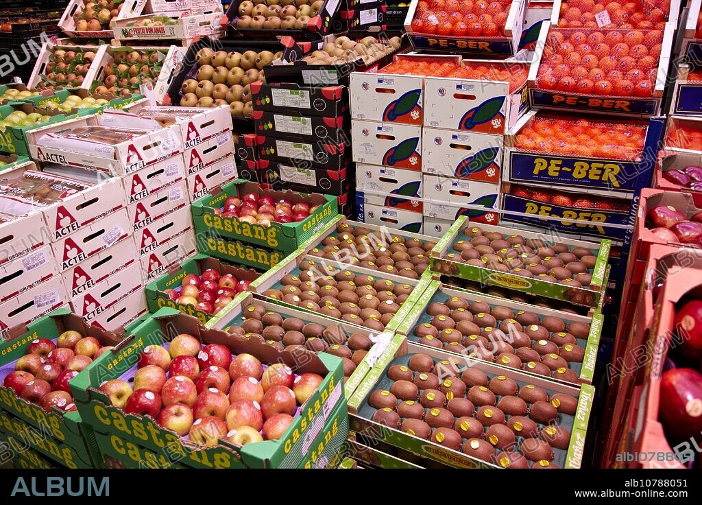 Mercabilbao fruits and vegetables wholesale market, Basauri, Bilbao, Bizkaia, Euskadi, Spain.