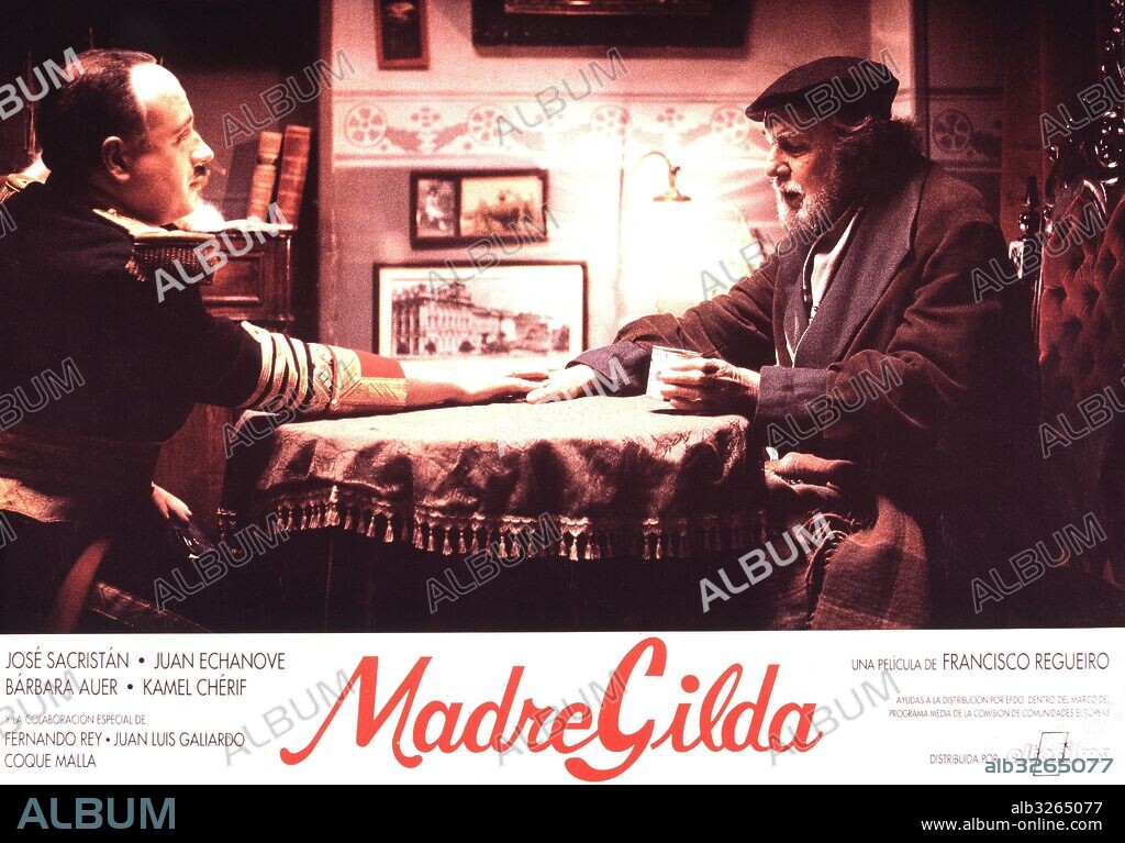 PELICULA : MADRE GILDA , 1993. DIRECTOR , FRANCISCO REGUEIRO. ACTORES , JUAN ECHANOVE , FERNANDO REY.
