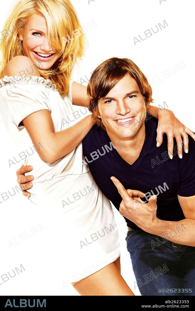 ASHTON KUTCHER and CAMERON DIAZ in WHAT HAPPENS IN VEGAS, 2008, directed by TOM VAUGHAN. Copyright 21 LAPS ENTERTAINMENT/MOSAIC MEDIA GROUP/PENN STATION ENTERT.