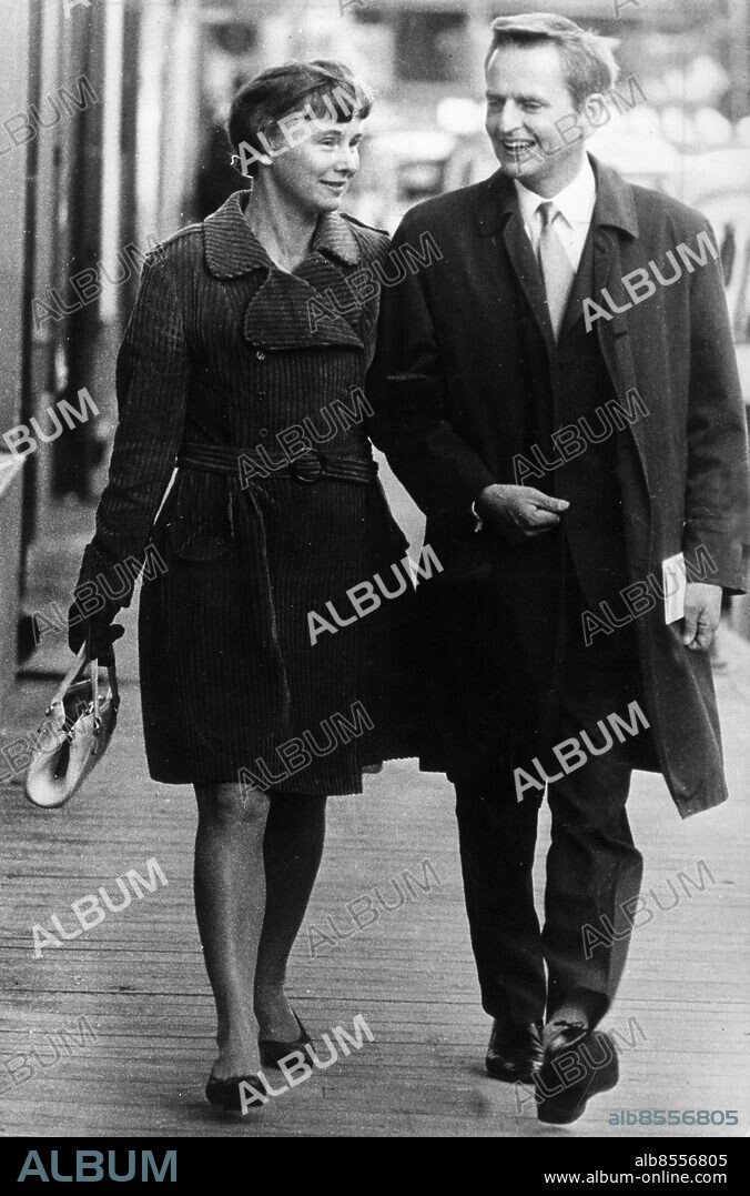 Lisbet Palme, widow of murdered Swedish Prime Minister Olof Palme, has died 87 years old. File 1969 Lisbeth and Olof Palme. Foto: Sydsvenskan / IBL Bildbyrå.