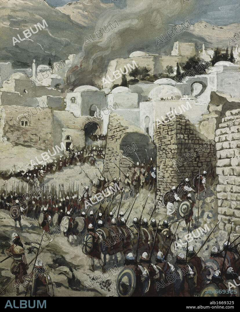 The Taking of Jericho  James Tissot (1836-1902/French)  Jewish Museum, New York, USA.