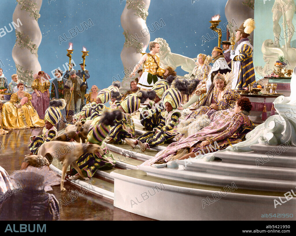 JAMES CAGNEY in A MIDSUMMER NIGHT'S DREAM, 1935, directed by MAX REINHARDT. Copyright WARNER BROTHERS.
