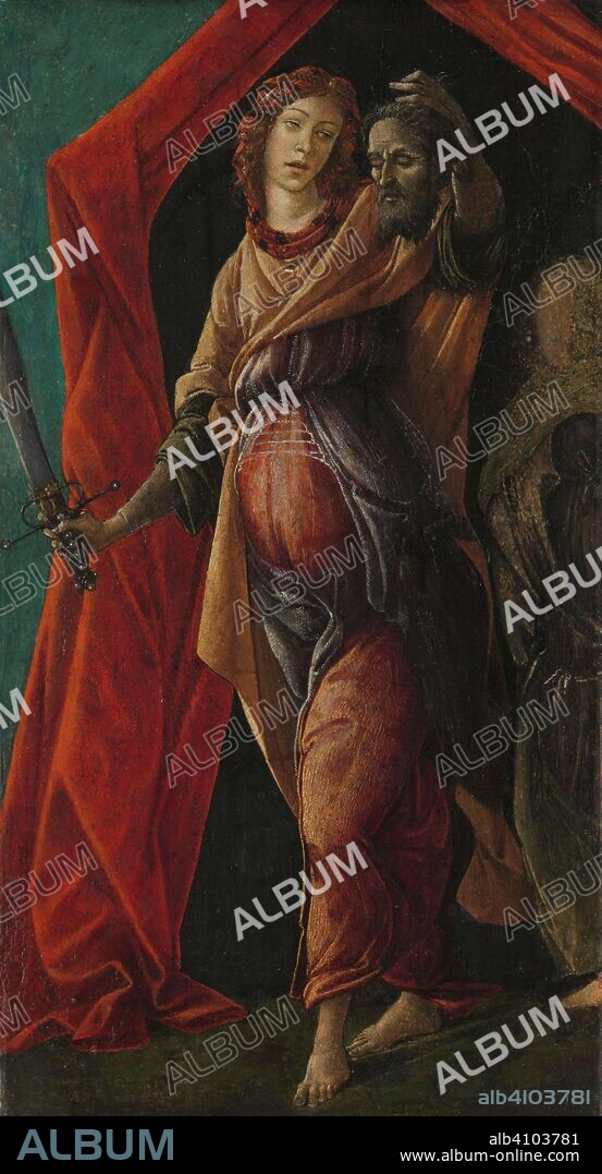 SANDRO BOTTICELLI. Judith with the Head of Holofernes. Dating: c. 1497 - c. 1500. Measurements: h 36.5 cm × w 20 cm; d 7 cm.