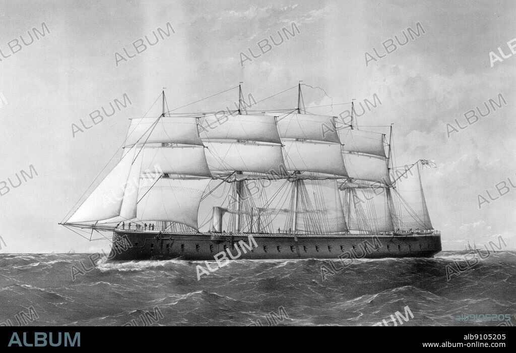 HMS Minotaur 1863.