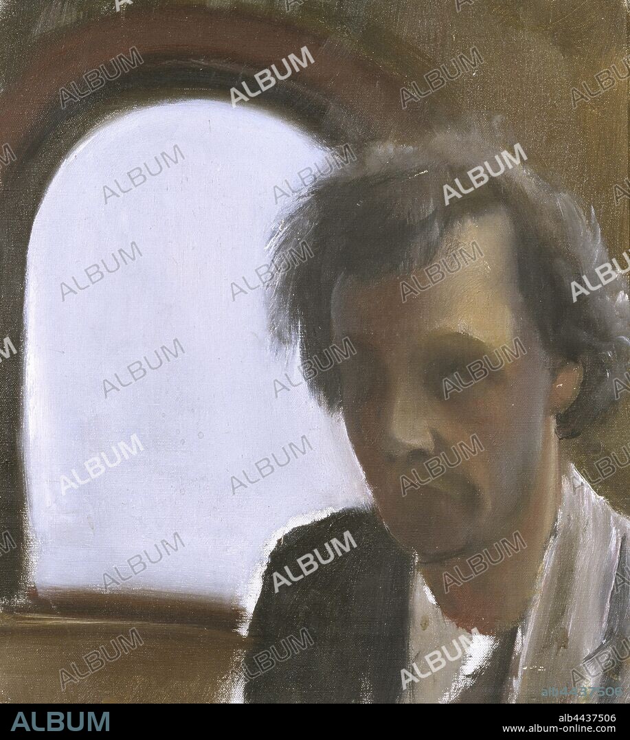 Martin Åberg, 1888-1946, 1932, Oil on canvas, Framed, Height, 43 cm (16.9 inches), Width, 38 cm (14.9 inches), Depth, 3.5 cm (1.3 inches).
