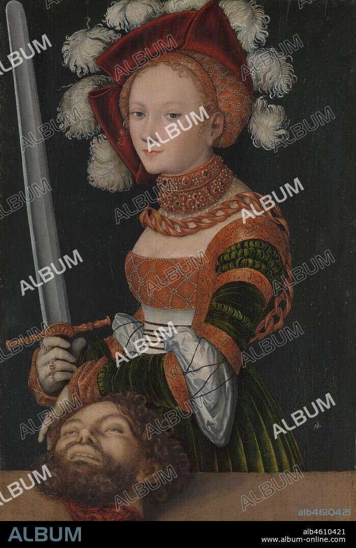 CRANACH, LUCAS, THE ELDER. Judith with the Head of Holofernes, ca. 1530.