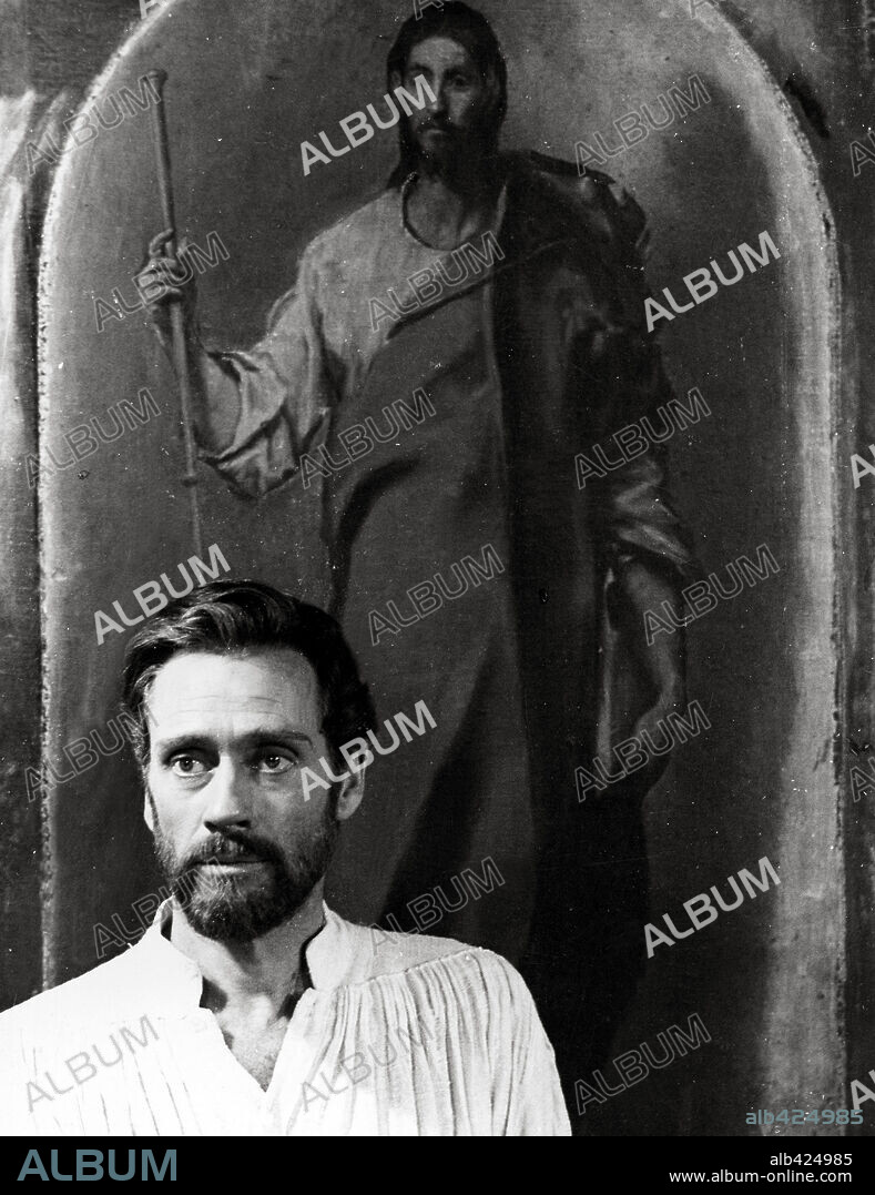MEL FERRER in EL GRECO, 1966, unter der Regie von LUCIANO SALCE. Copyright ARCO/FAI/LES FILMS DU SIECLE.