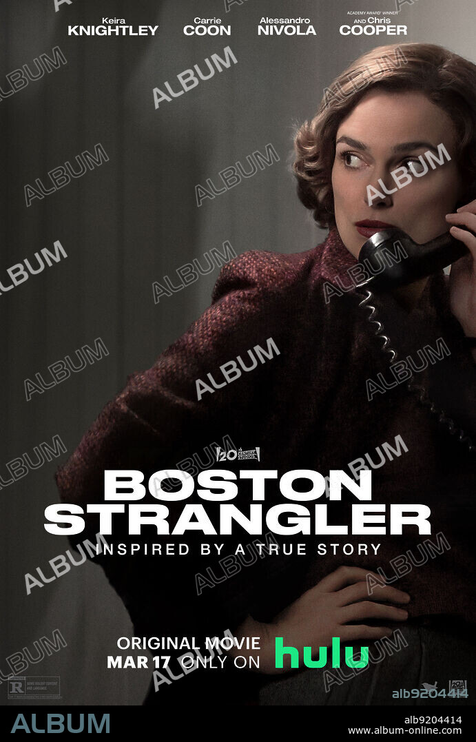 Poster de EL ESTRANGULADOR DE BOSTON, 2023 (BOSTON STRANGLER), dirigida por MATT RUSKIN. Copyright 20TH CENTURY STUDIOS.
