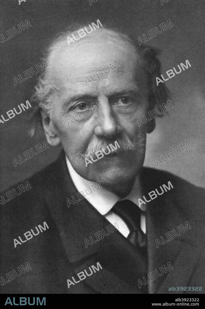 Jules Massenet (1842-1912), French composer best known for his operas. A print from Les Musiciens Celebres, Lucien Mazenod, Paris, 1948.
