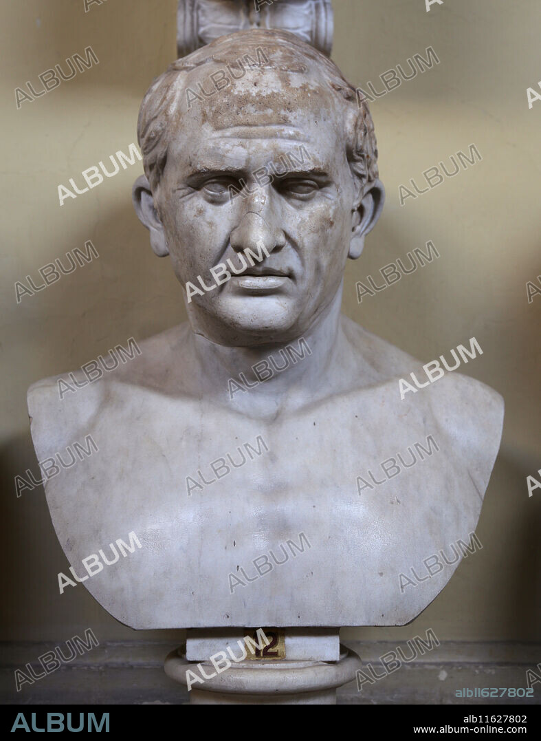 Portrait of Cicero (106 BC-43 BC). From Quintilii Villa. Appian Way. Vatican Museums. Chiaramonti.