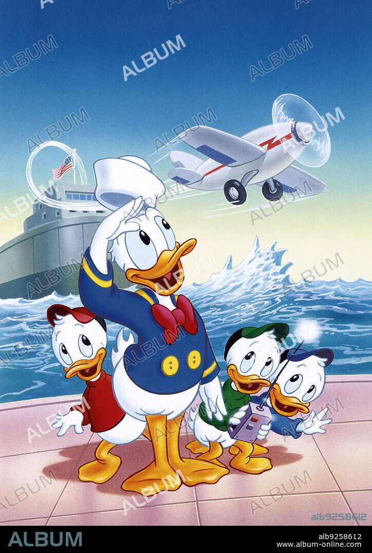 Poster de PATOAVENTURAS, 1987 (DUCKTALES), dirigida por BOB HATHCOCK. Copyright DISNEY TELEVISION ANIMATION.