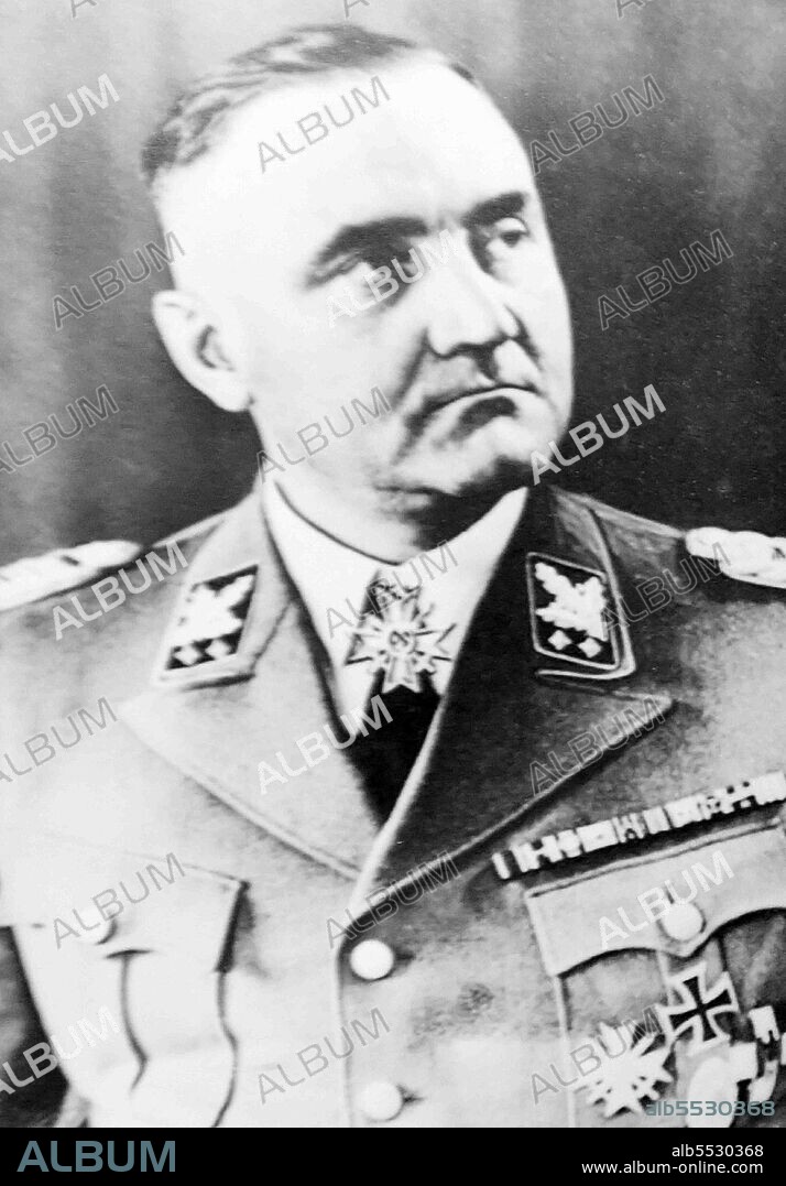 Gottlob Christian Berger (16 July 1896 – 5 January 1975) was a senior German Nazi official who held the rank of SS-Obergruppenfuhrer und General der Waffen-SS (lieutenant general) and was the chief of the SS Main Office responsible for Schutzstaffel (SS) recruiting during World War II.