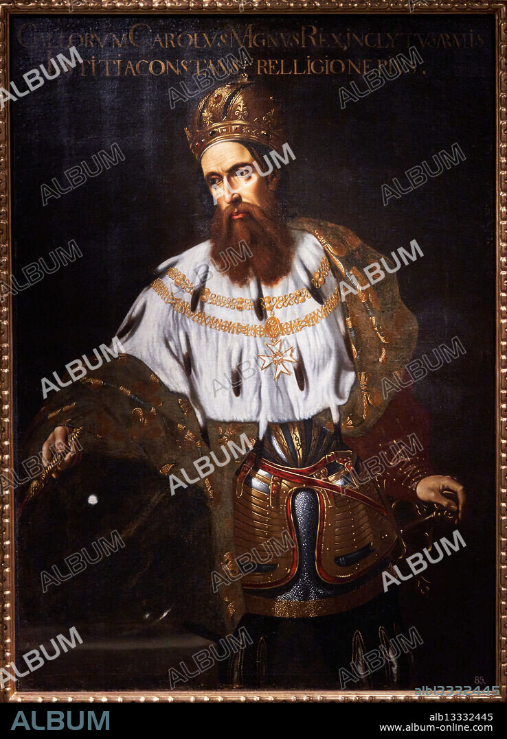 Carlomagno, PEDRO ORRENTE (1580-1645), Museo de Bellas Artes de Valencia, Comunidad Valenciana, Spain.