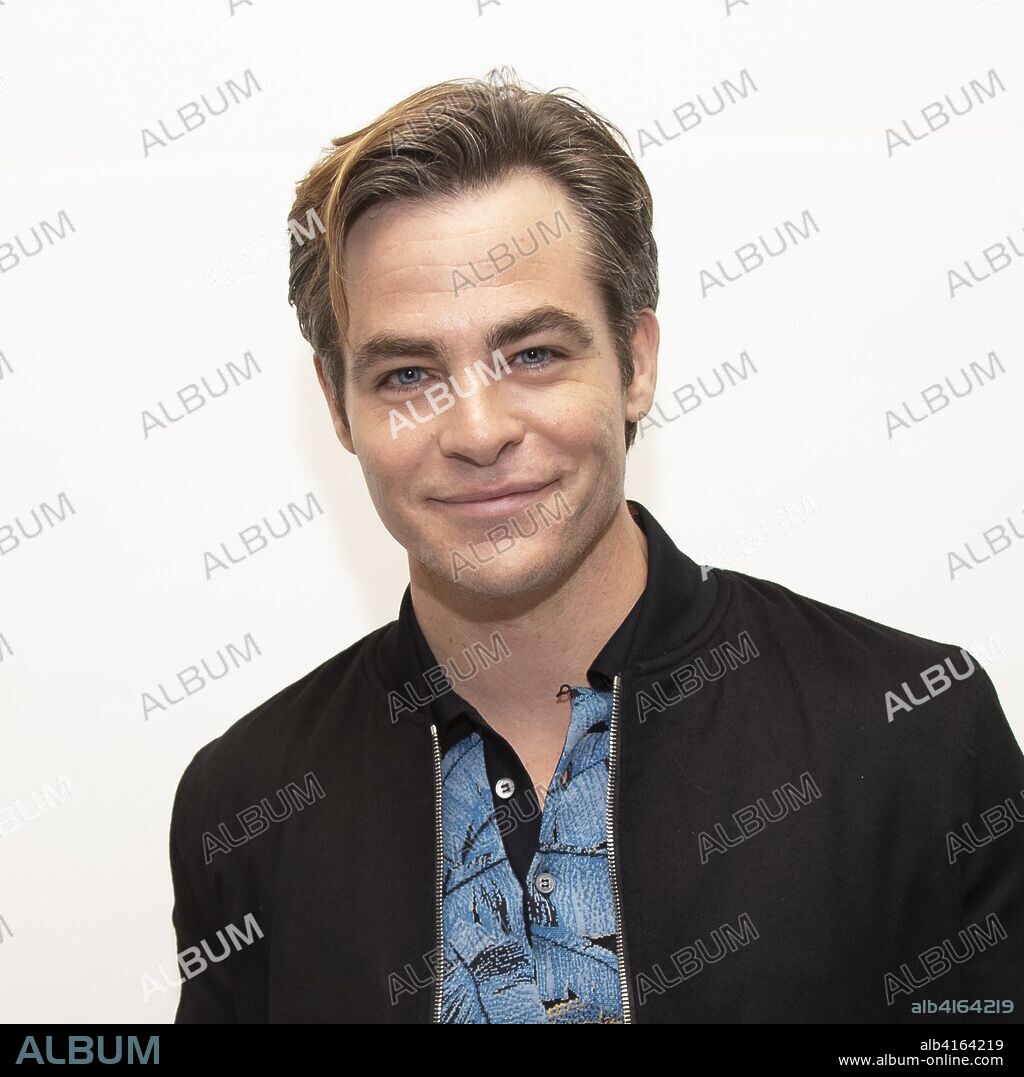 CHRIS PINE. January 24, 2019 - Hollywood, California, U.S. - Chris Pine stars in the TV mini-series â€œI am the Nightâ€ on TNT. 24/01/2019