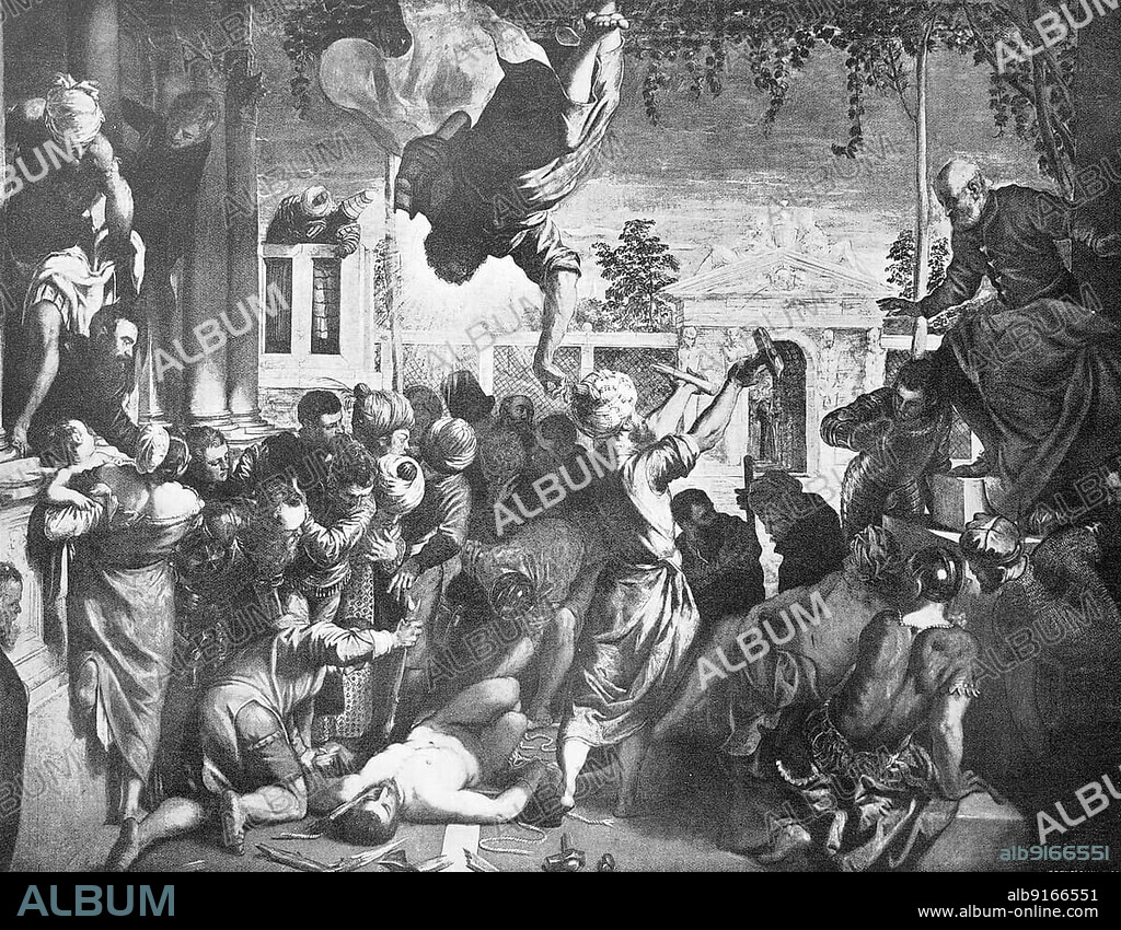 Historic photo (ca 1880) of The Miracle of the Slave, The Miracle