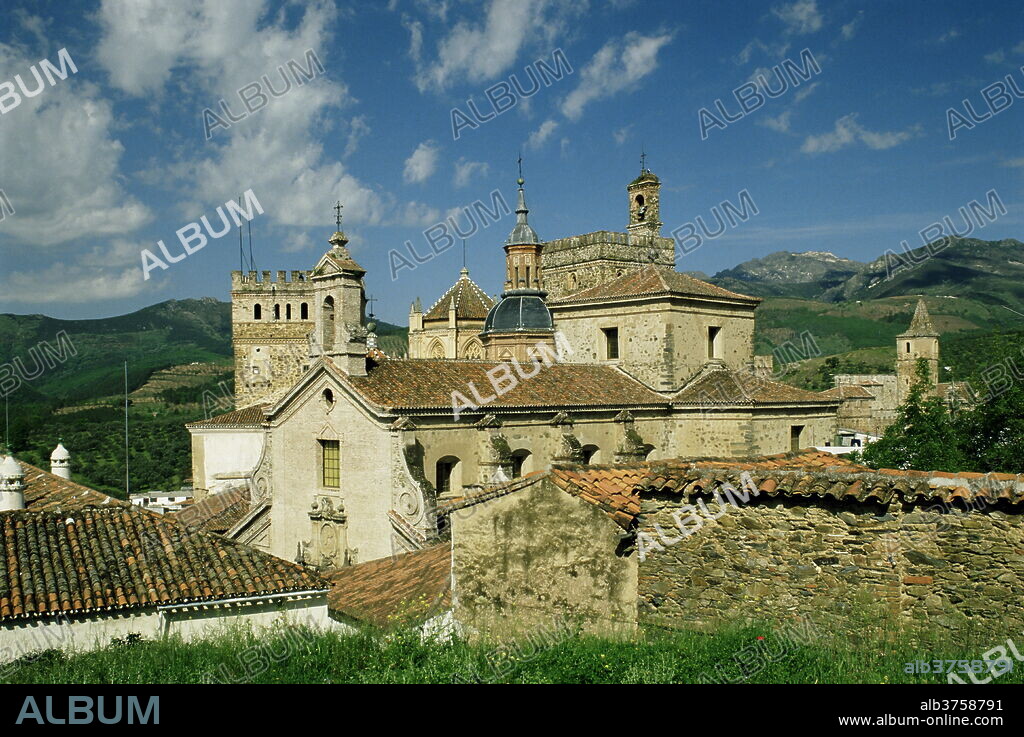 Monastery of Guadalupe, Guadalupe, Caceres, UNESCO World Heritage Site, Extremadura, Spain, Europe.