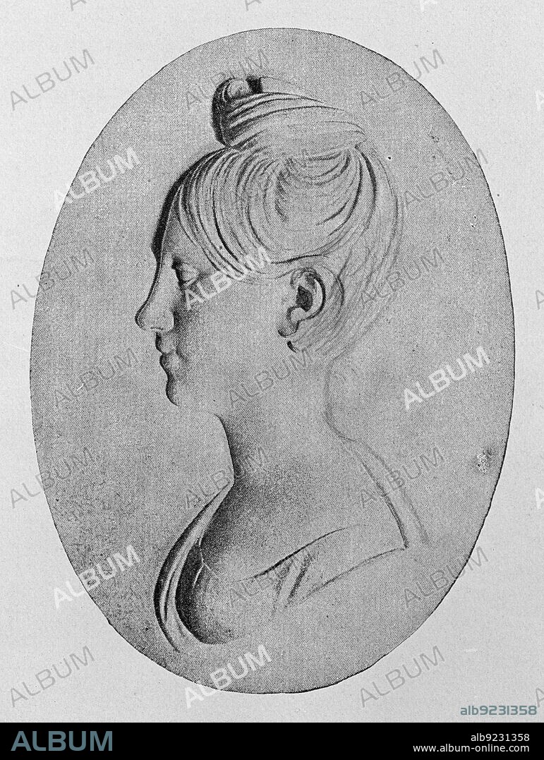 Maria Monroe, c1820, (1913). Maria Hester Monroe Gouverneur, younger daughter of U.S. President James Monroe, was the first presidential offspring to be married in the White House. She is portrayed here aged 17, around the time of her marriage.